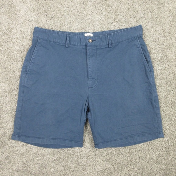 flint and tinder Other - Flint and Tinder Shorts Mens 36 Blue Canvas Cotton Flex Zip Fly 7" Huckberry EUC